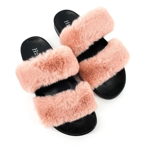 Flop Slippers H2k Fur Slides Wholesale Flip Flops H2k Fluffy